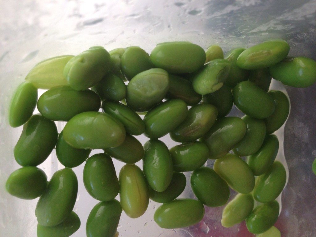 Edamame is a great snack