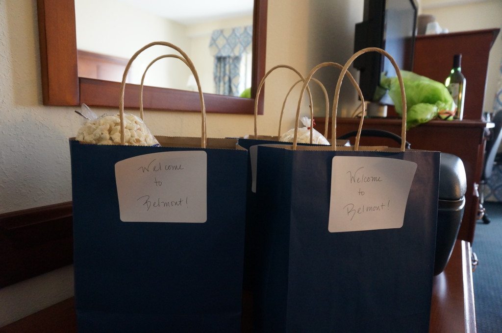 Belmont Gift bags