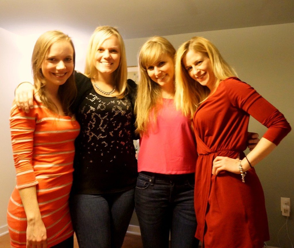 Group Of Blondes Lesbian Pantyhose