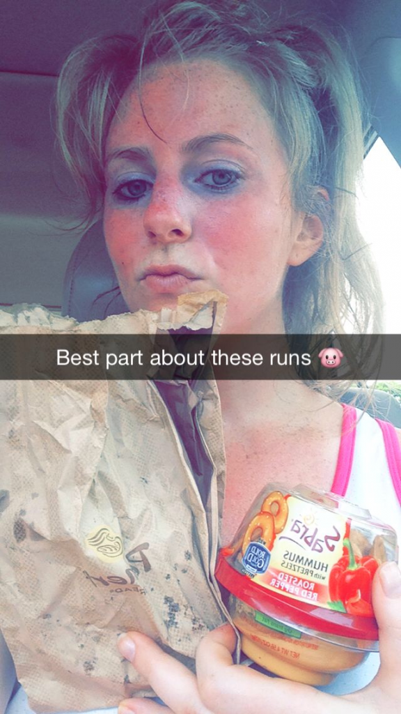 food after running